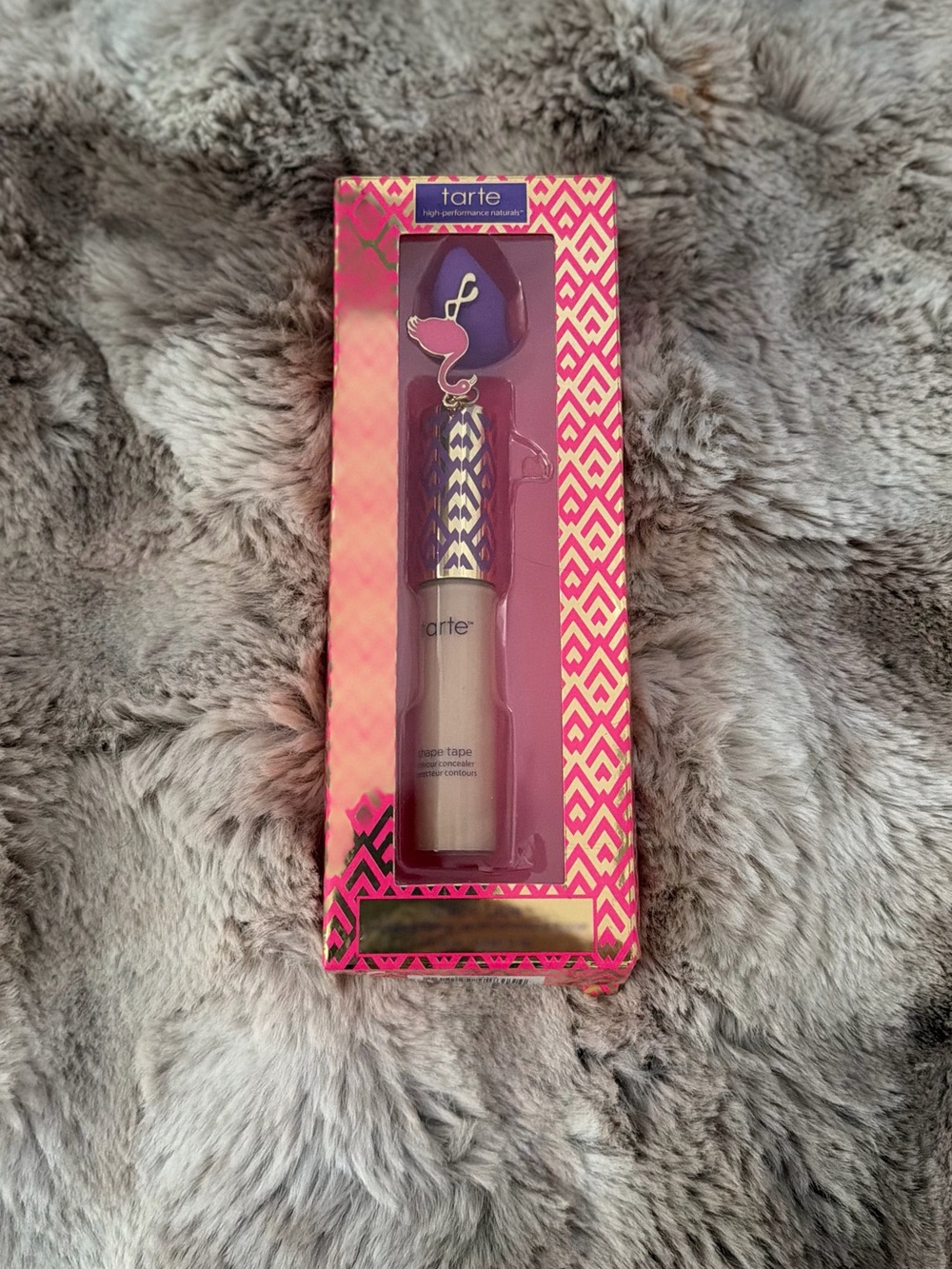tarte Shape Tape Concealer & Sponge Set - Pink and Purple Accents